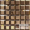 藝術(shù)玻璃拼鏡，玻璃背景墻裝飾工程